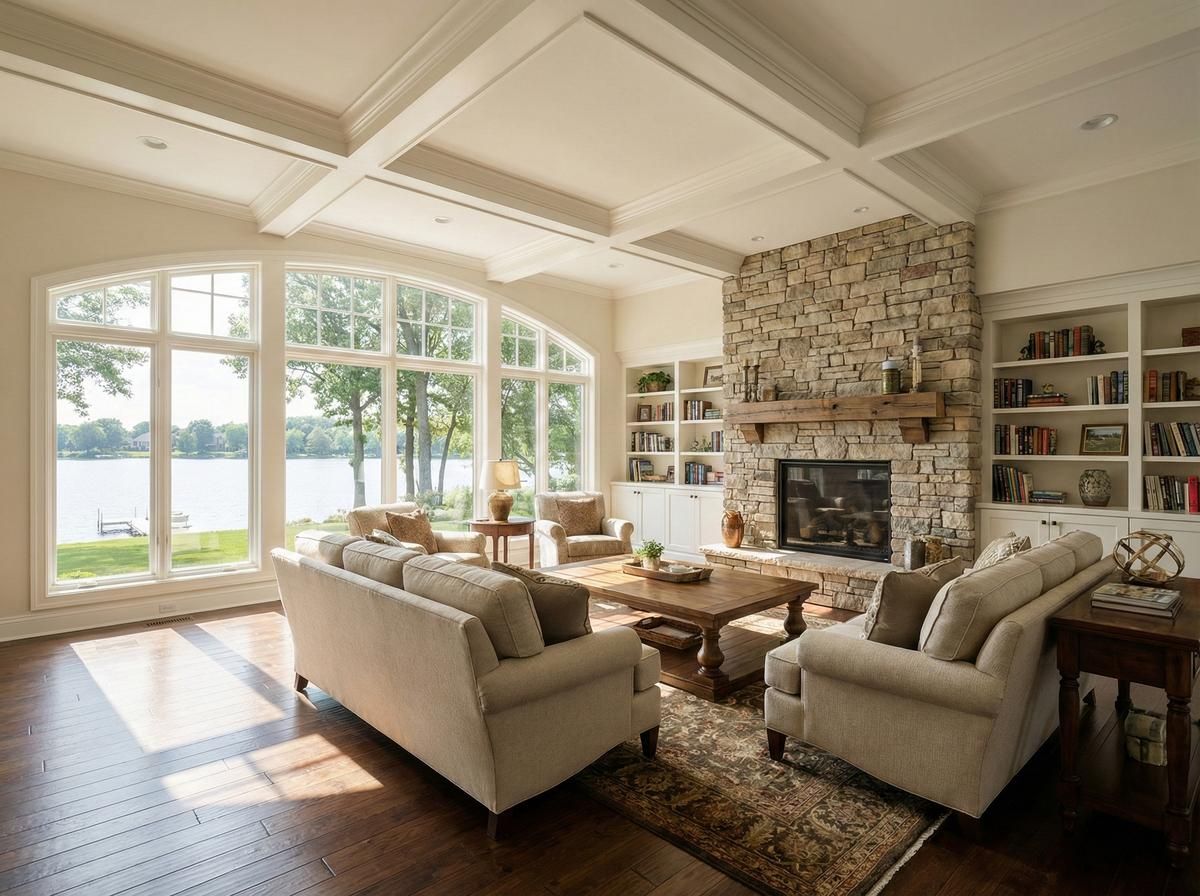 Lakefront Estate Interior - Mequon, WI - Renaissance Man Painter